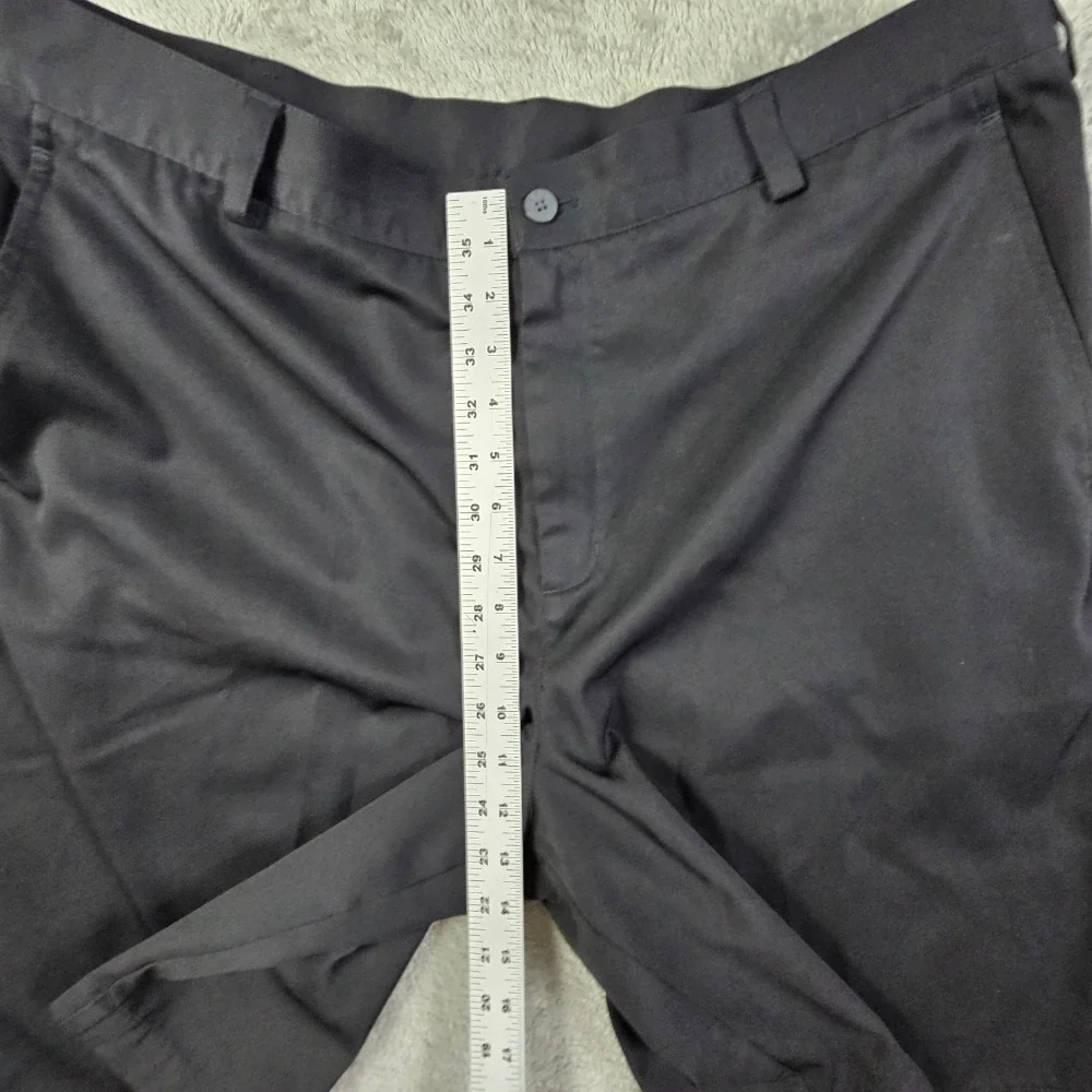 Nike Golf Shorts Fit Dry Black Men's‎ 38 Flat Front Athletic Performance Comfort